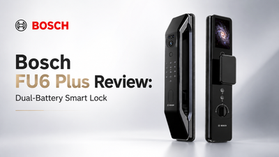 Bosch FU6 Plus Review: Dual-Battery Smart Lock