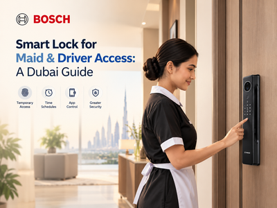 Smart Lock for Maid & Driver Access: A Dubai Guide