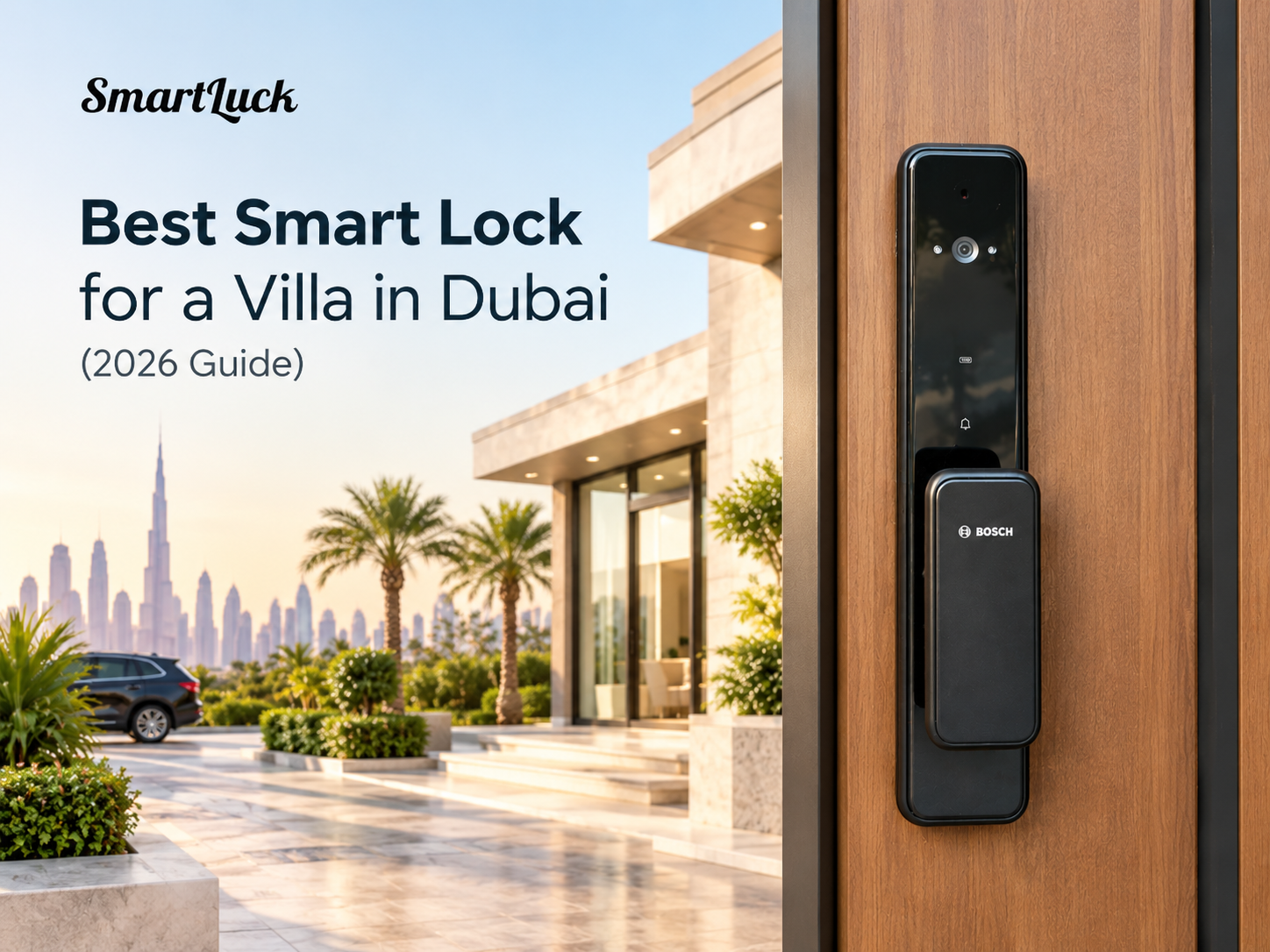 Best Smart Lock for a Villa in Dubai (2026 Guide) – SmartLuck