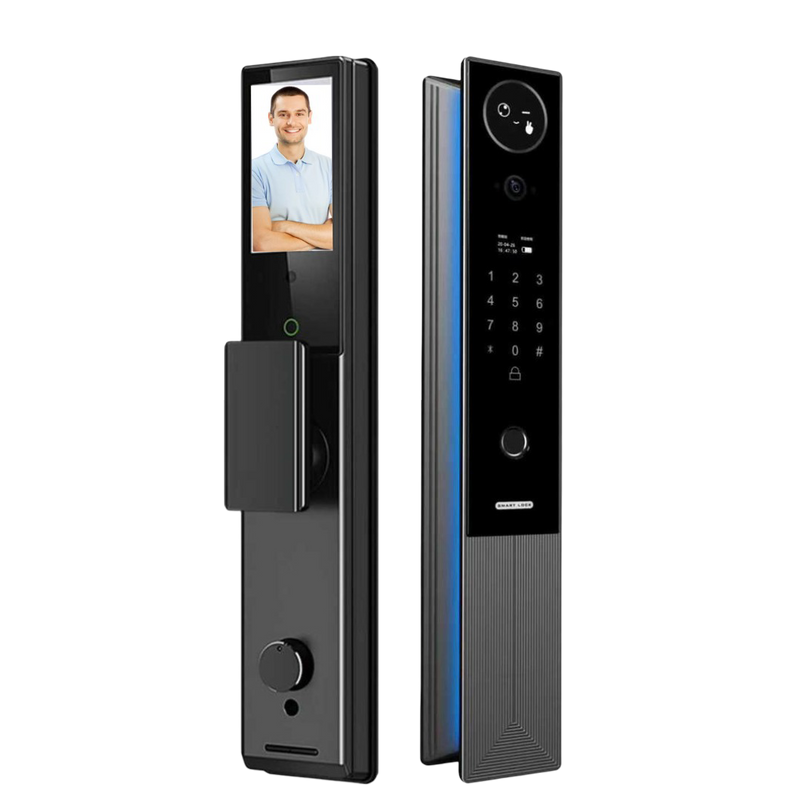 SmartLuck Barq AS21 face recognition smart lock for UAE apartments and villas keyless door entry Dubai